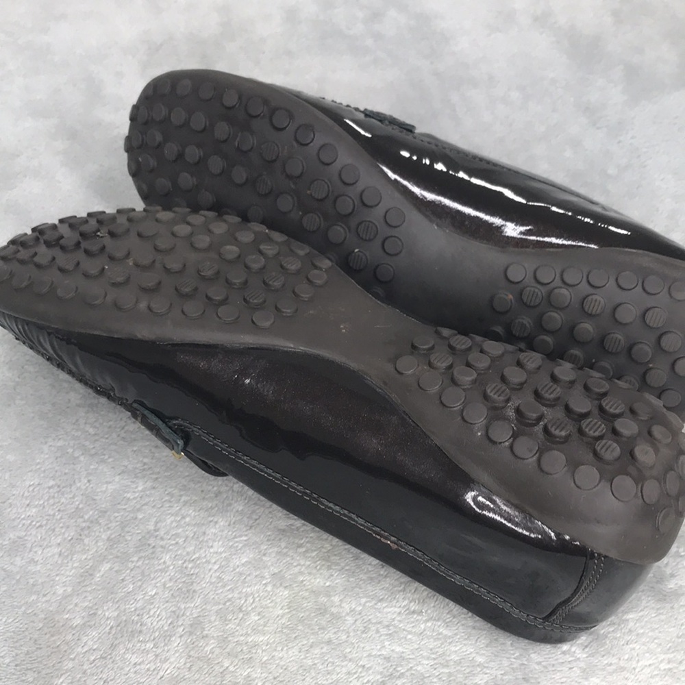 Vaneli Brown Shimmer Leather Driving Loafer Womens Size 7.5 A - Picture 12 of 12